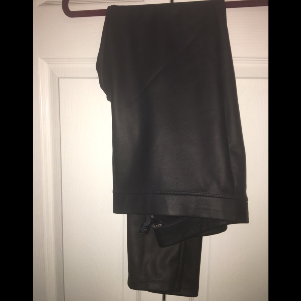 Shiny, Faux Leather Leggings from Express.